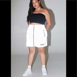 reflective skirt plus size